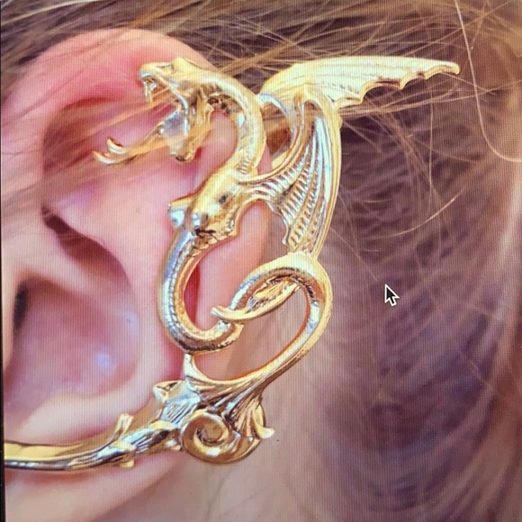 Rodarte Runway Dragon Ear Cuff - Picture 5 of 6